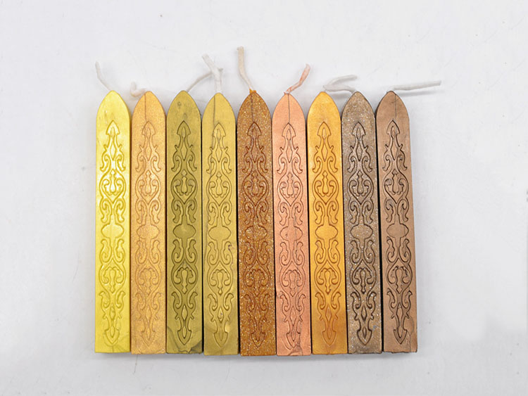 Custome Easy To Use Flexible and Mailable Sealing Wax With a Wick