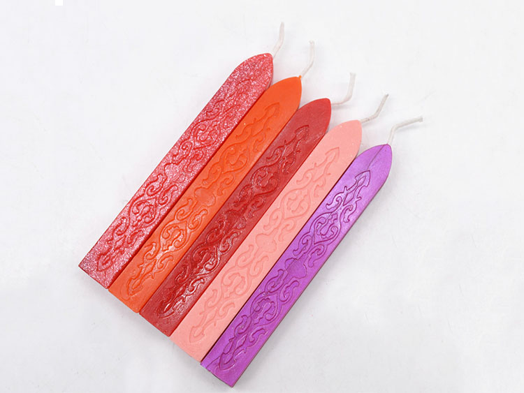 Custome Easy To Use Flexible and Mailable Sealing Wax With a Wick