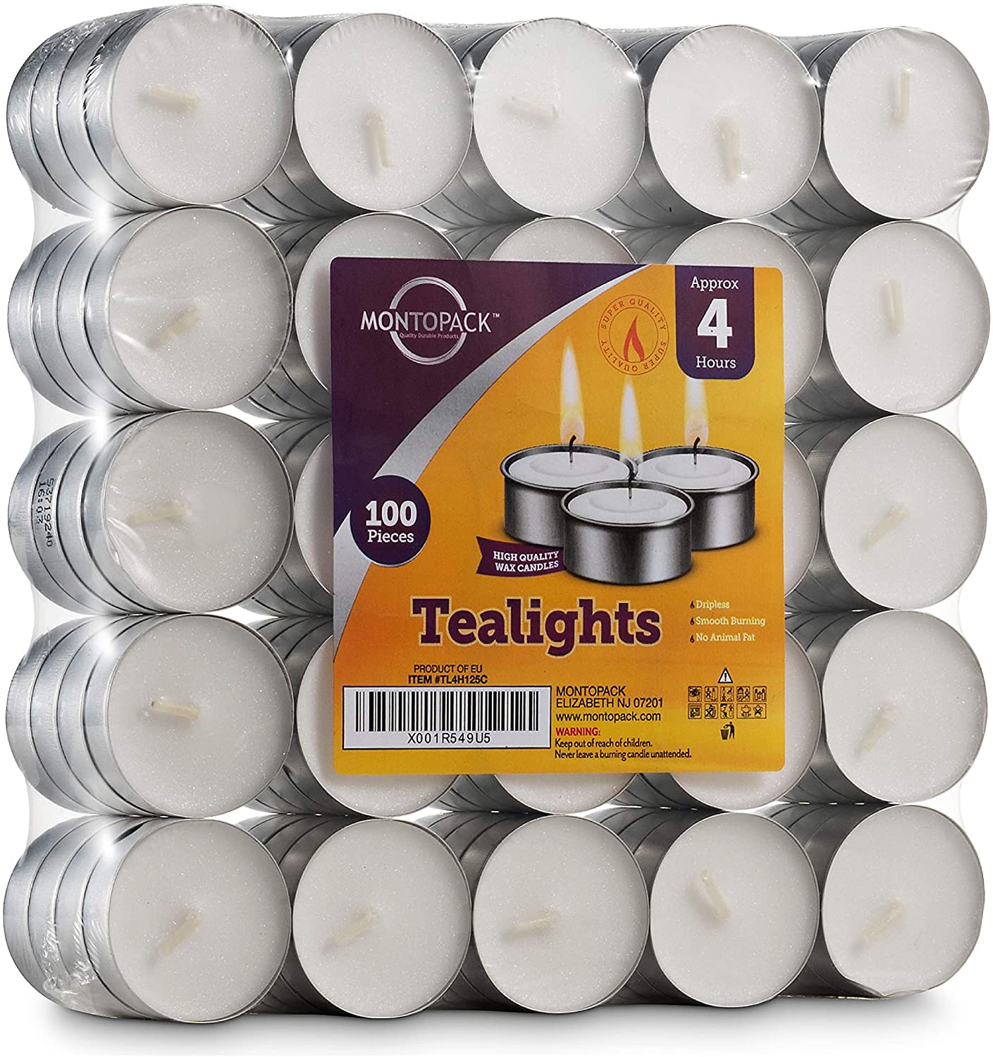 Daliy Tealight Candles Wholesale Cheap Bulk White