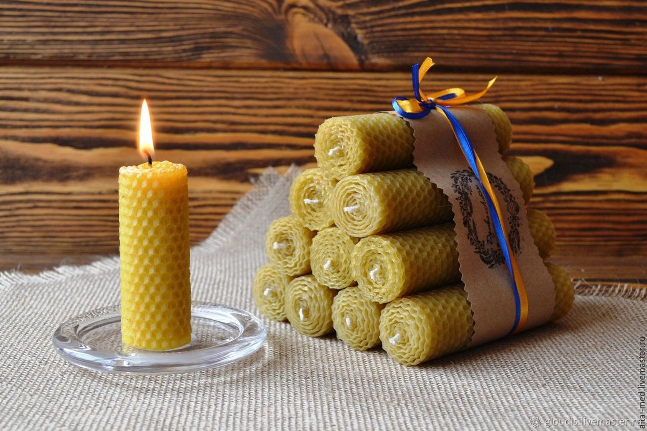 Uses of Rolled Beeswax Pillar Candles