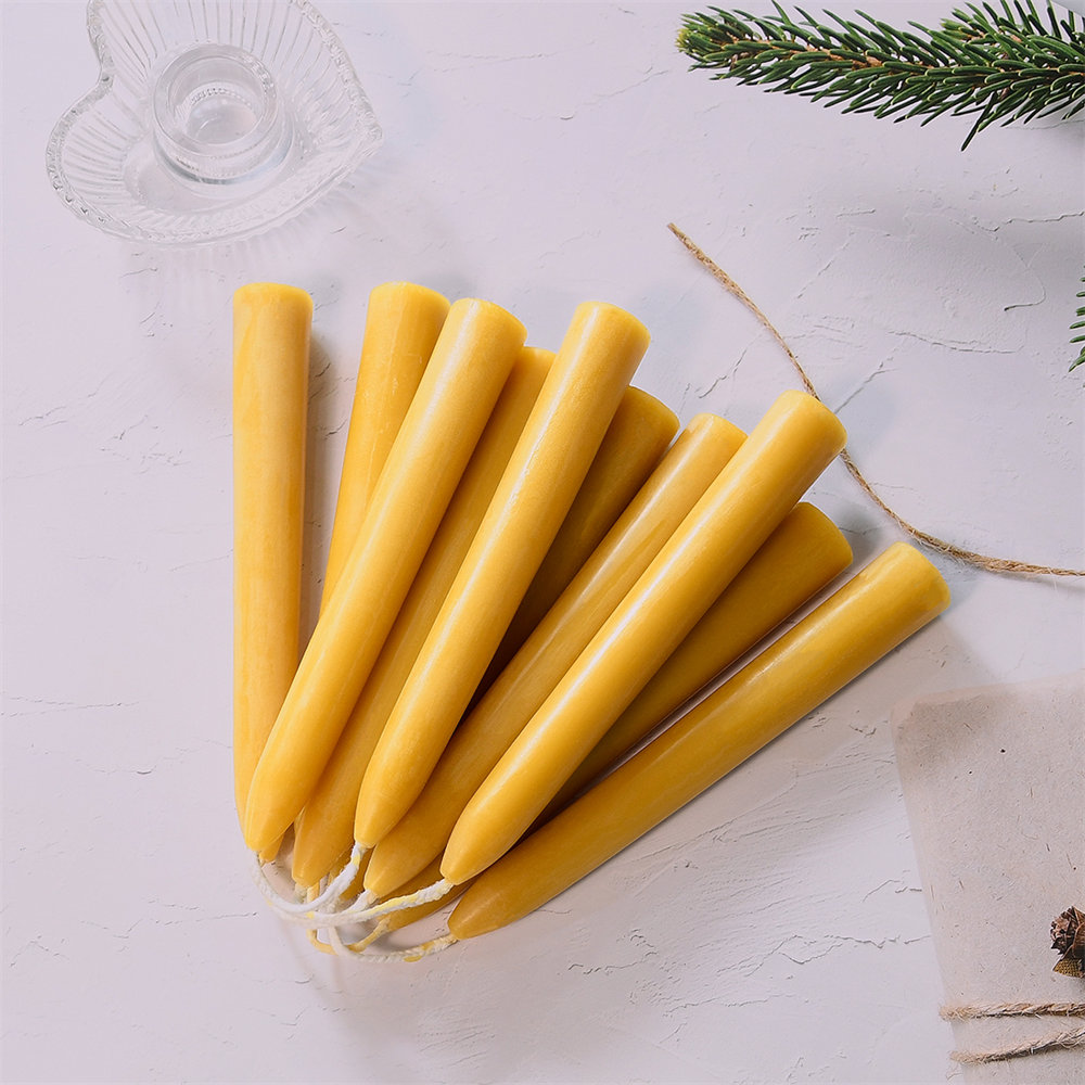 Wholesale Hand Dipped Beeswax Taper Candles