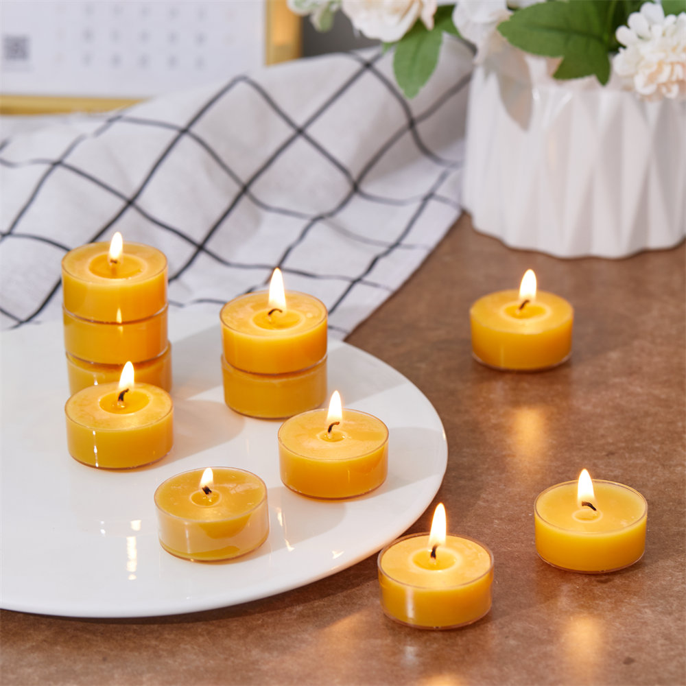 Wholesale Organic Beeswax Tealight Candles